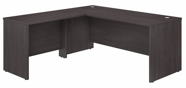 72in W x 30in D L-Shaped Desk with 42in W Return by Bush