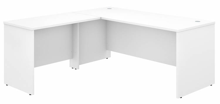 72in W x 30in D L-Shaped Desk with 42in W Return by Bush