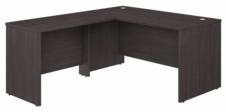 60in W x 30in D L-Shaped Desk with 42in W Return by Bush