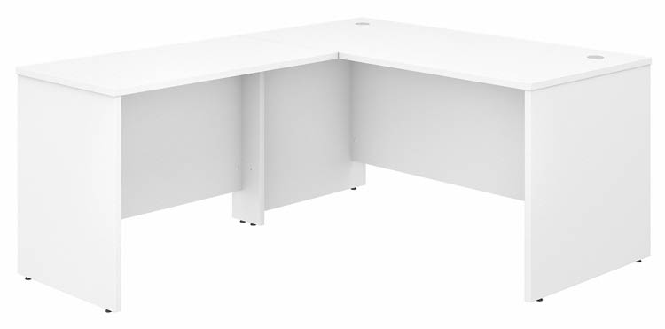 60in W x 30in D L-Shaped Desk with 42in W Return by Bush
