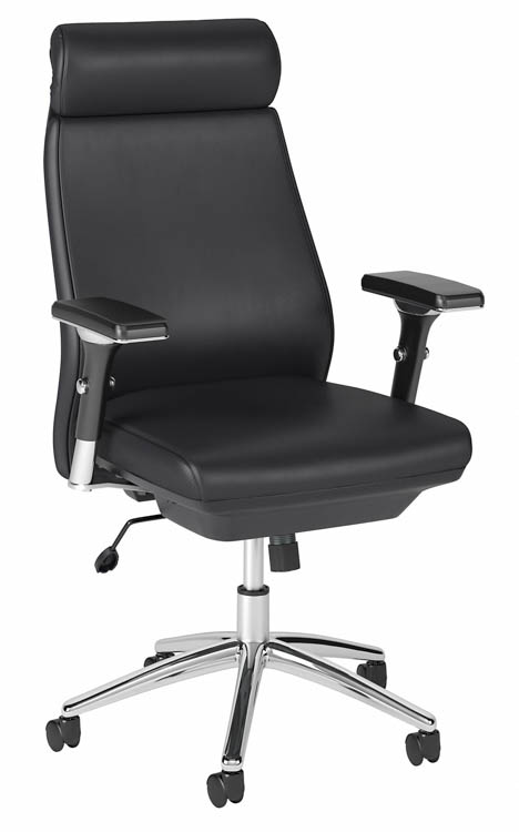 High Back Leather Executive Office Chair by Bush