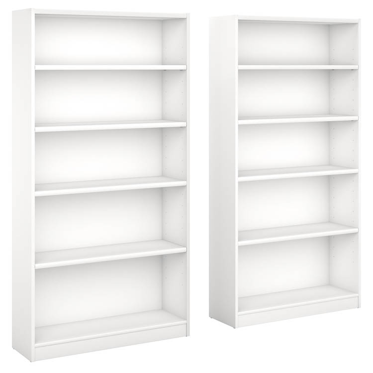 5 Shelf Bookcase - Set of 2 by Bush