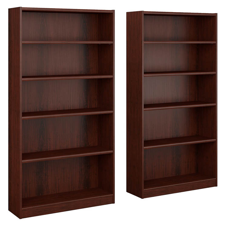 5 Shelf Bookcase - Set of 2 by Bush