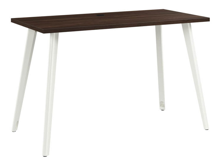 48in W x 24in D Computer Desk with Splayed Metal Legs by Bush