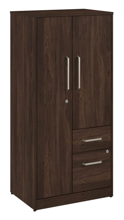 Wardrobe Cabinet with Drawers by Bush