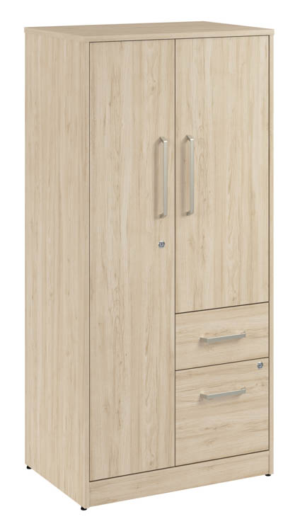Wardrobe Cabinet with Drawers by Bush