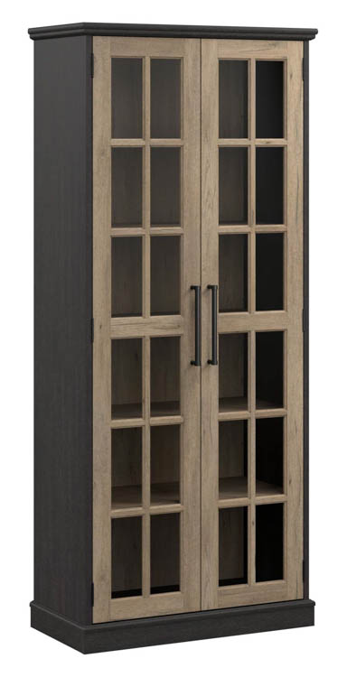 Curio Cabinet with Glass Doors by Bush