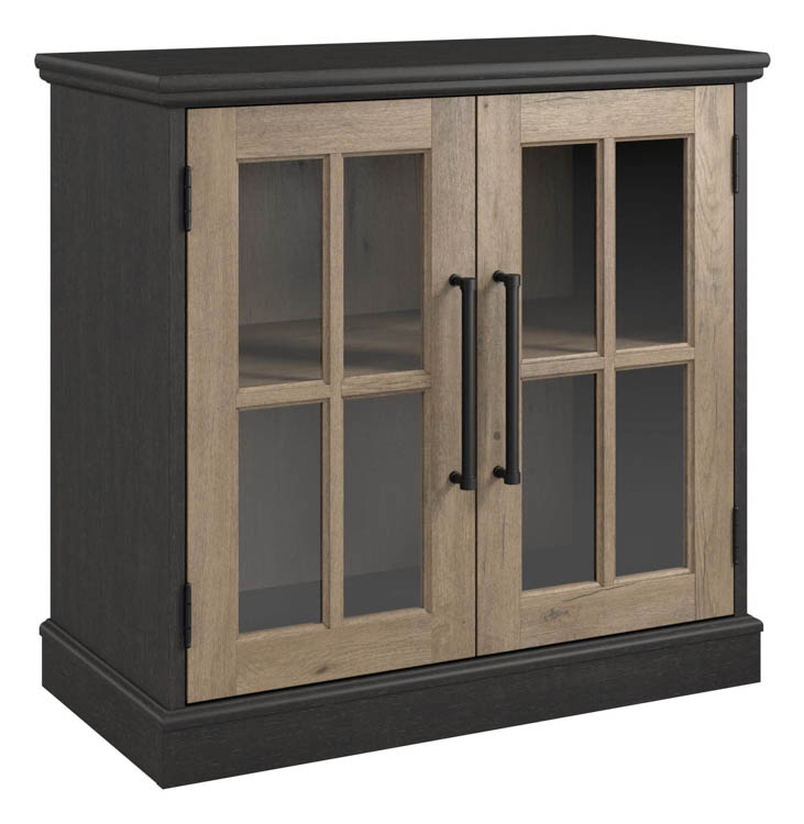 32in W Storage Cabinet with Glass Doors by Bush