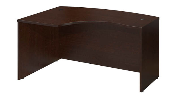 60in W x 43in D Left Handed L-Bow Desk by Bush Furniture