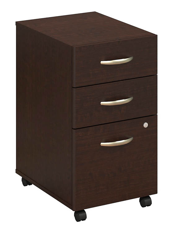 3 Drawer Mobile Pedestal - Assembled by Bush