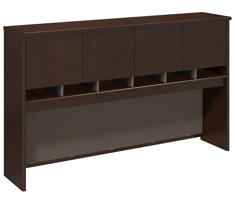 60in W Hutch with Work-in-Progress by Bush