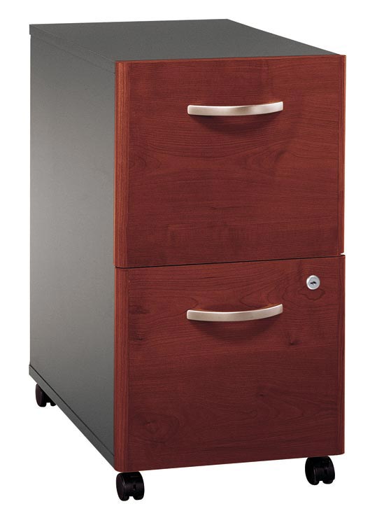 2 Drawer Mobile Vertical File by Bush