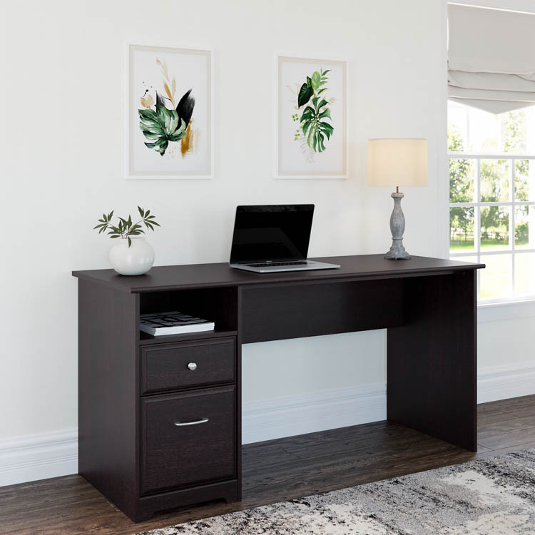 60 W Computer Desk with Drawers by Bush