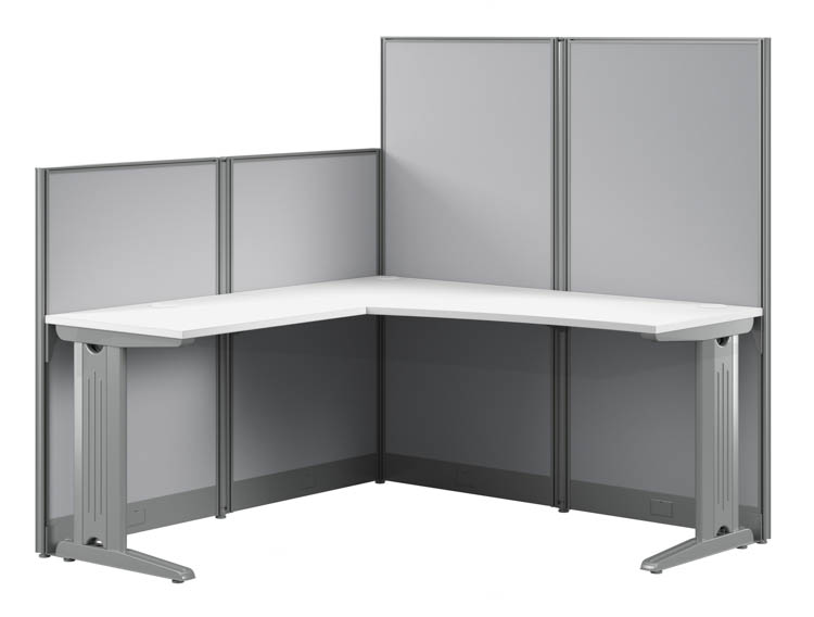 L-Shaped Workstation by Bush