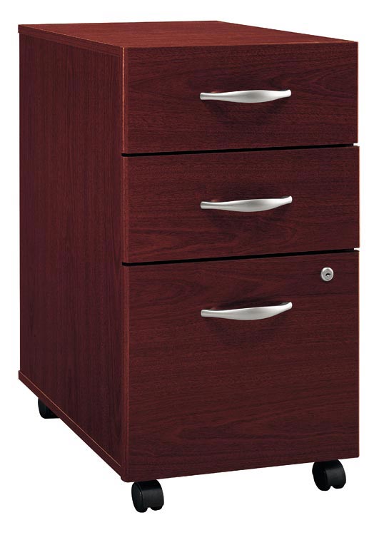 3 Drawer Mobile Vertical File - Fully Assembled by Bush