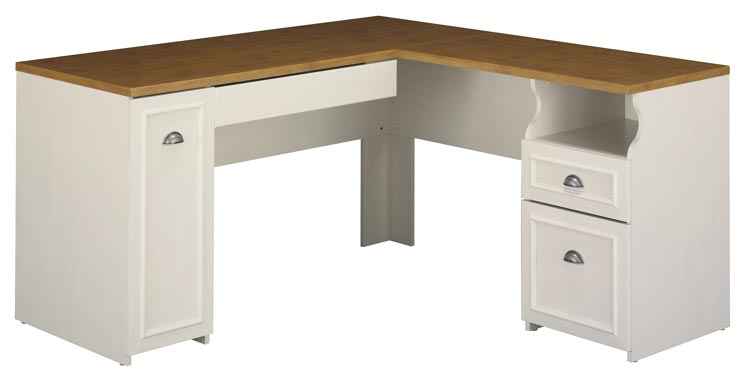 60in W L-Shaped Desk by Bush