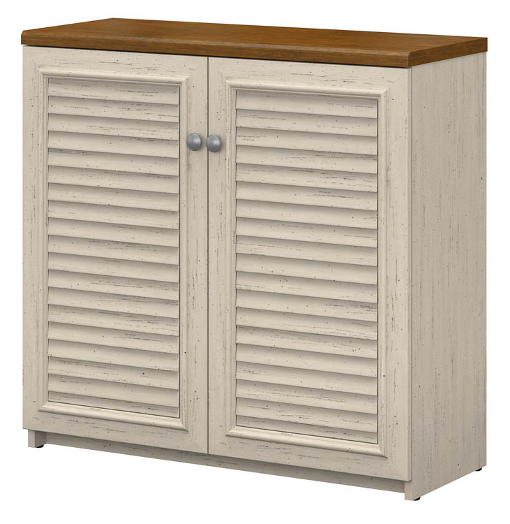 Small Storage Cabinet with Doors by Bush