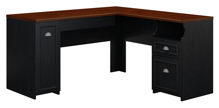 60in W L-Shaped Desk by Bush