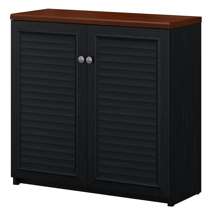 Small Storage Cabinet with Doors by Bush