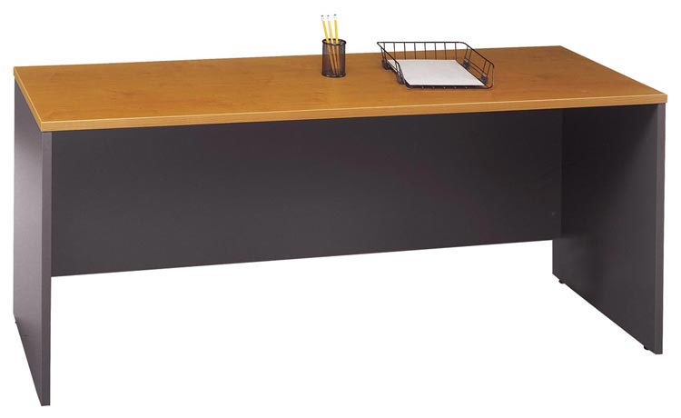 72in W x 24in D Credenza Desk by Bush