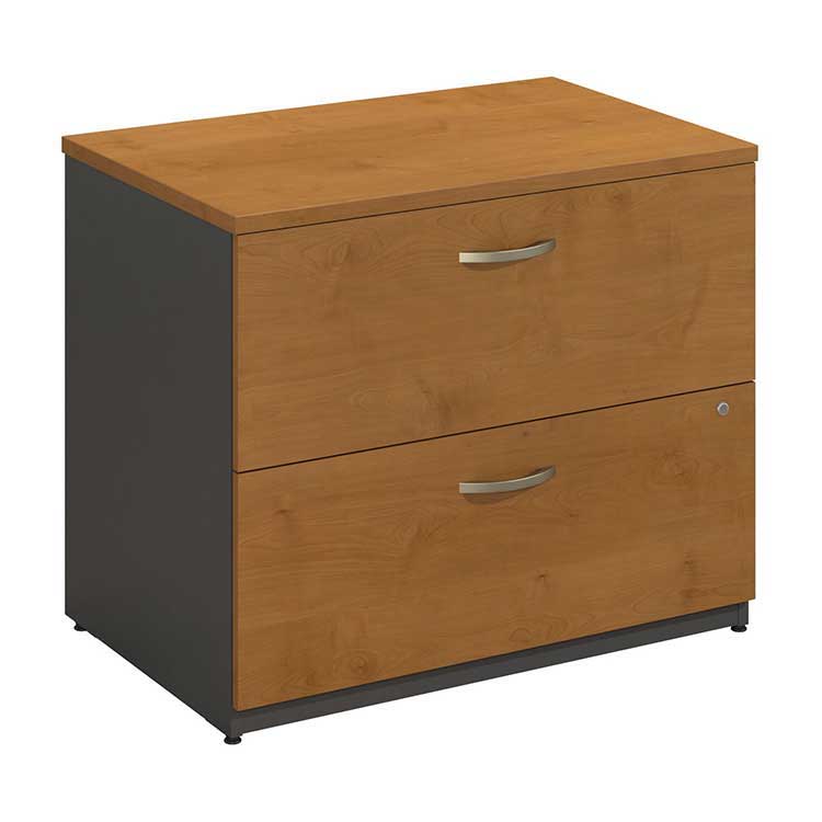 2 Drawer Lateral File - Fully Assembled by Bush