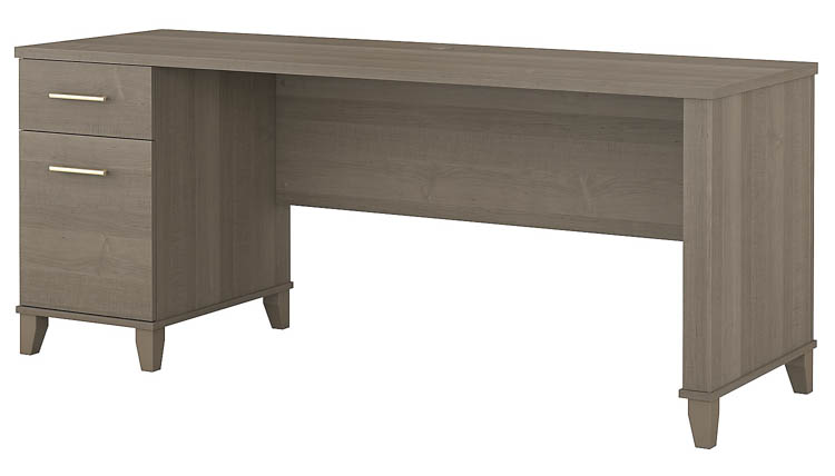 72in W Office Desk with Drawers by Bush