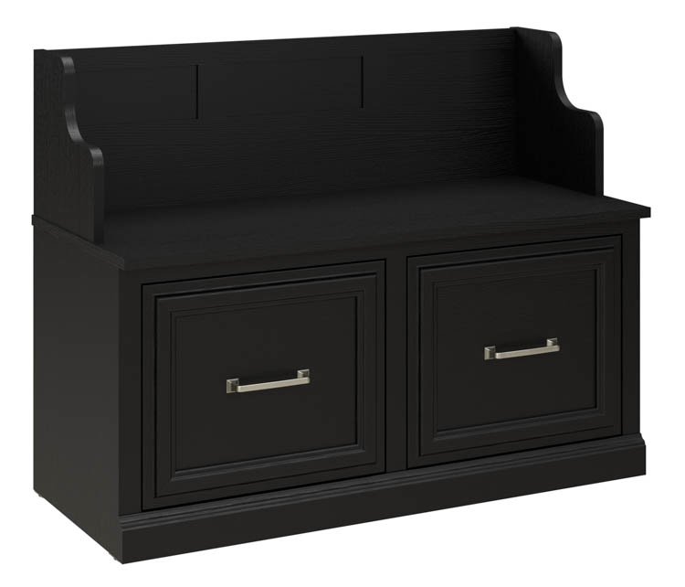 40in W Entryway Bench with Doors by Bush
