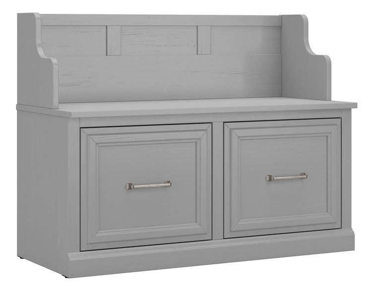 40in W Entryway Bench with Doors by Bush