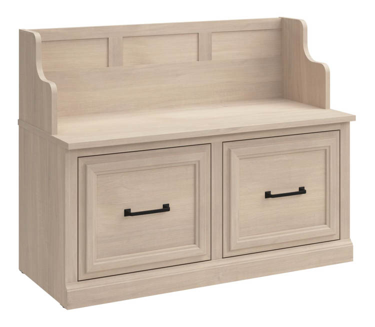 40in W Entryway Bench with Doors by Bush