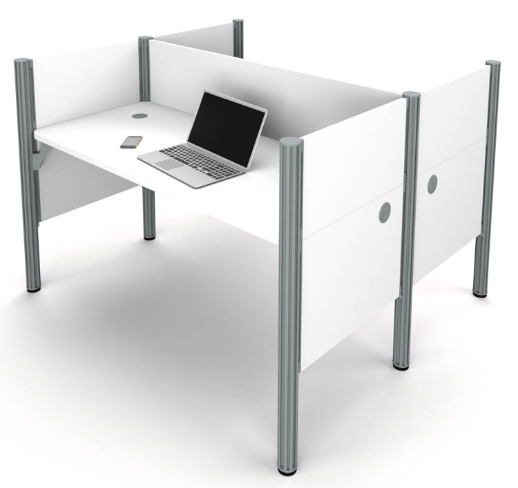 Double Face to Face Workstation by Bestar