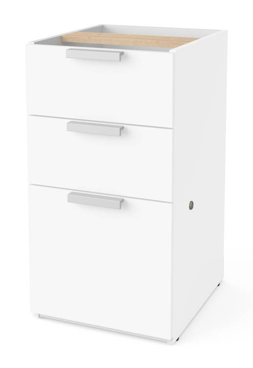 Pedestal File Cabinet by Bestar