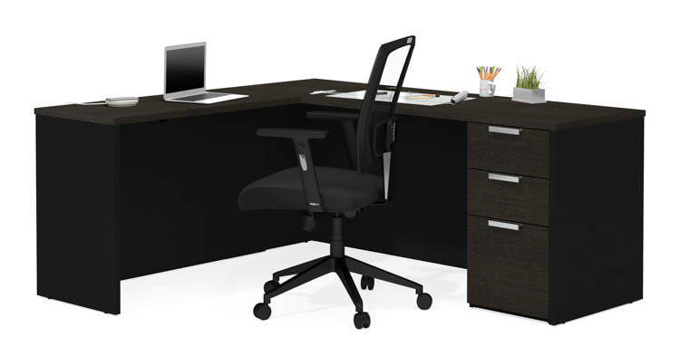 L-Shaped Desk by Bestar