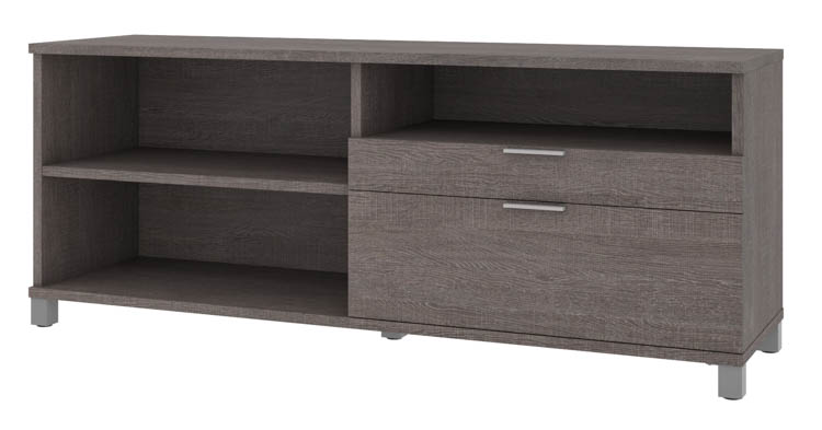 72in W Credenza with 2 Drawers by Bestar