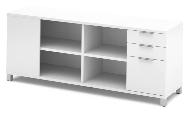 Credenza with Three Drawers by Bestar