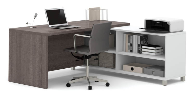 L Shaped Desk by Bestar