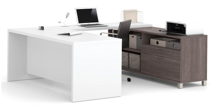U Shaped Desk by Bestar