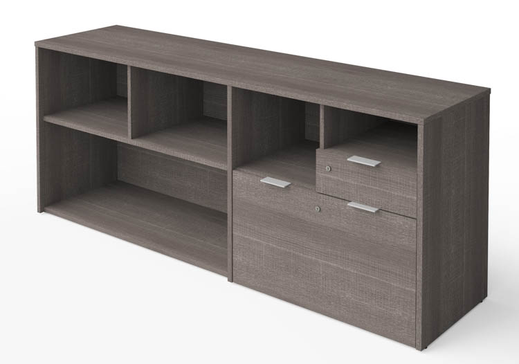 72in W Credenza with 2 Drawers by Bestar