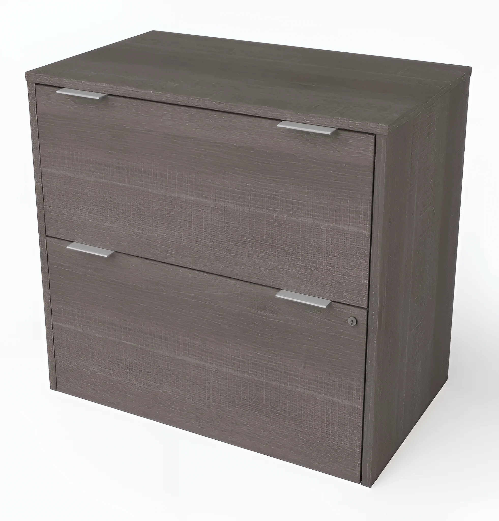 Lateral File,I3 Plus,Bark Gray, Bark Gray, Melamine, 30.1" W, 28-1/2" H