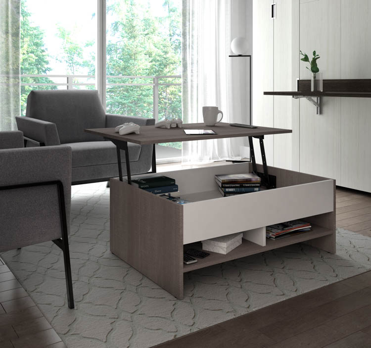 Lift-Top Storage Coffee Table by Besta