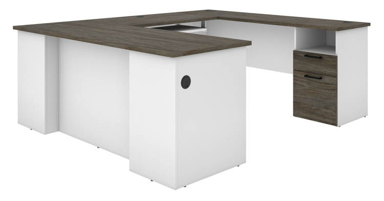 72in W U-Shaped Desk by Bestar