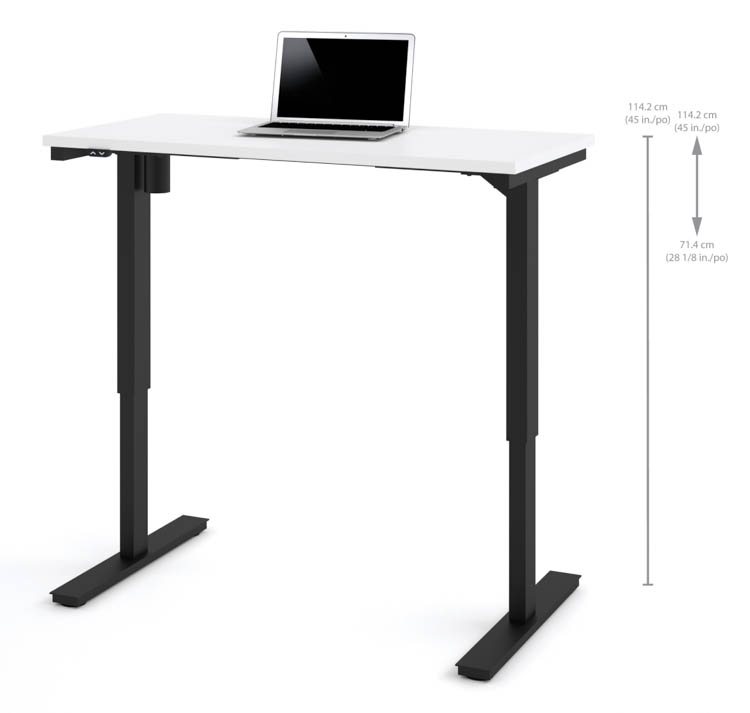 24in x 48in Electric Height Adjustable Table by Bestar