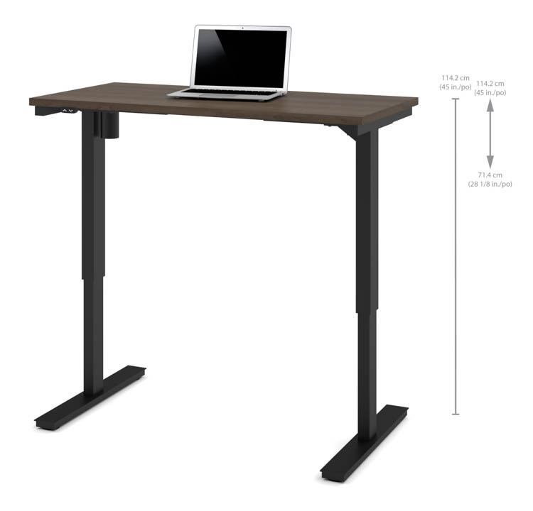 24in x 48in Electric Height Adjustable Table by Bestar