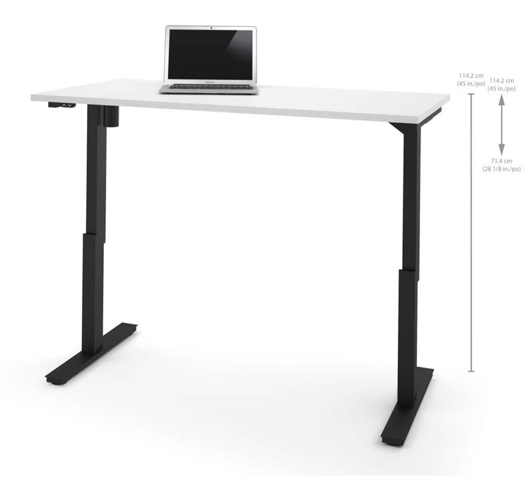 30in x 60in Electric Height Adjustable Table by Bestar