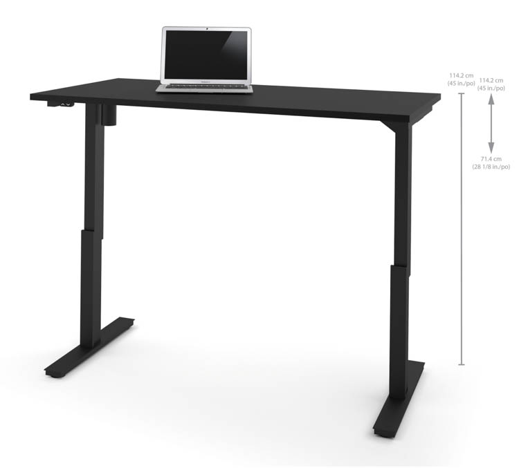 30in x 60in Electric Height Adjustable Table by Bestar