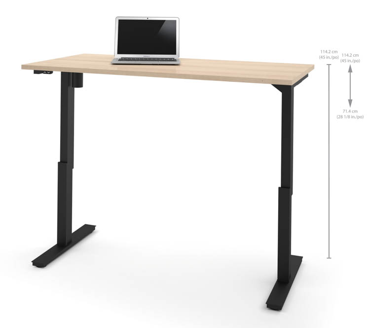 30in x 60in Electric Height Adjustable Table by Bestar