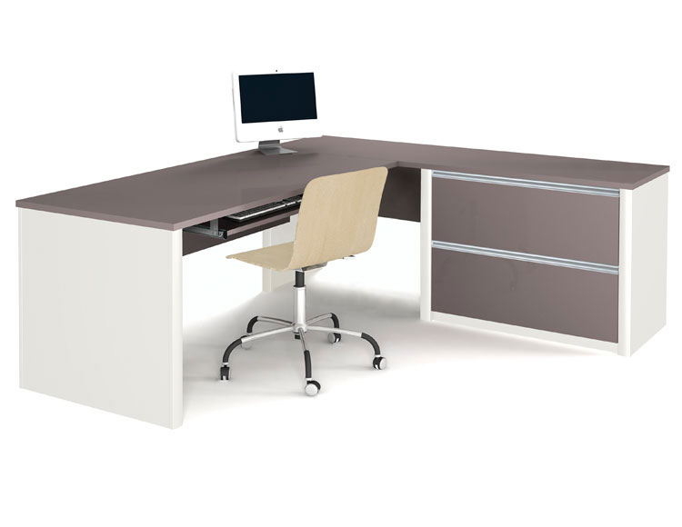 L Shaped Desk 93862 by Bestar