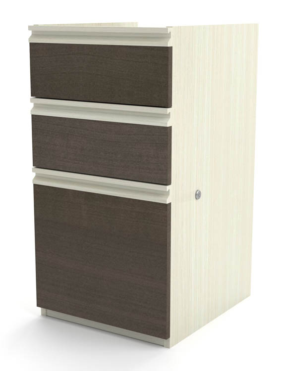 3 Drawer Pedestal by Bestar