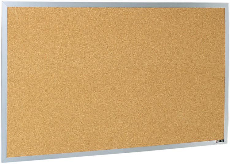 4 x 12 Aluminum Framed Bulletin Board by Claridge