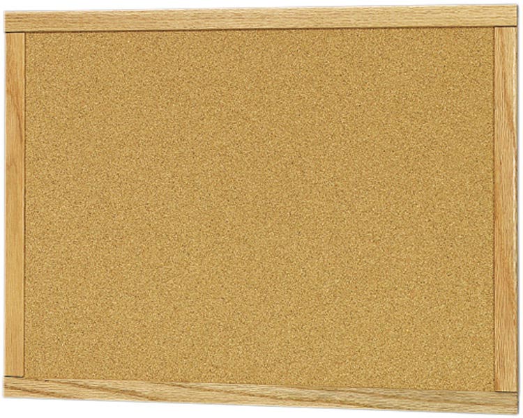 24 x 36 Wood Framed Bulletin Board by Claridge