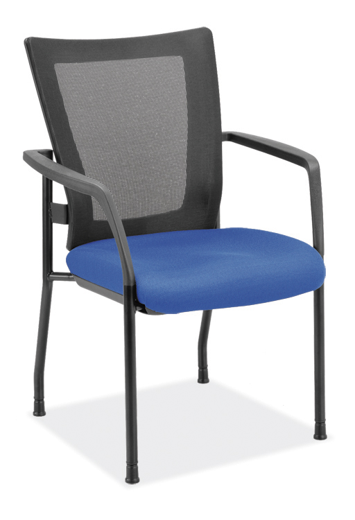 Mesh Back Stacking Chair by Office Source